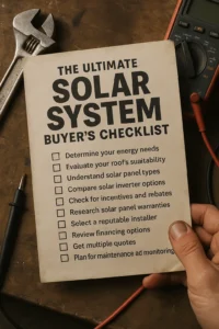 Read more about the article Ready to put it together? Your Comprehensive Solar System Checklist