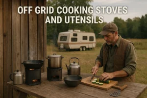 Read more about the article Off Grid Cooking Stoves and Utensils