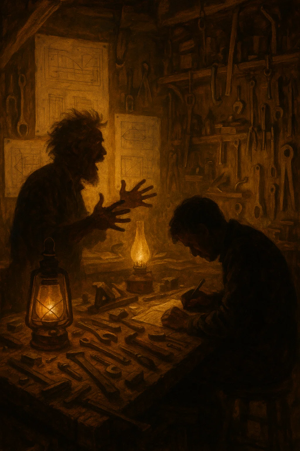 The Sacred Workshop A maestro of self-reliance conducts a symphony of tools for his reluctant apprentice