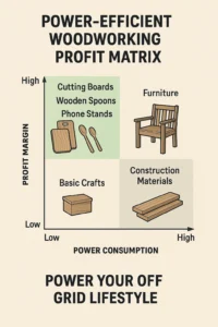 Read more about the article 15 High-Profit Woodworking Projects That Sell – Perfect for Your Off-Grid Workshop