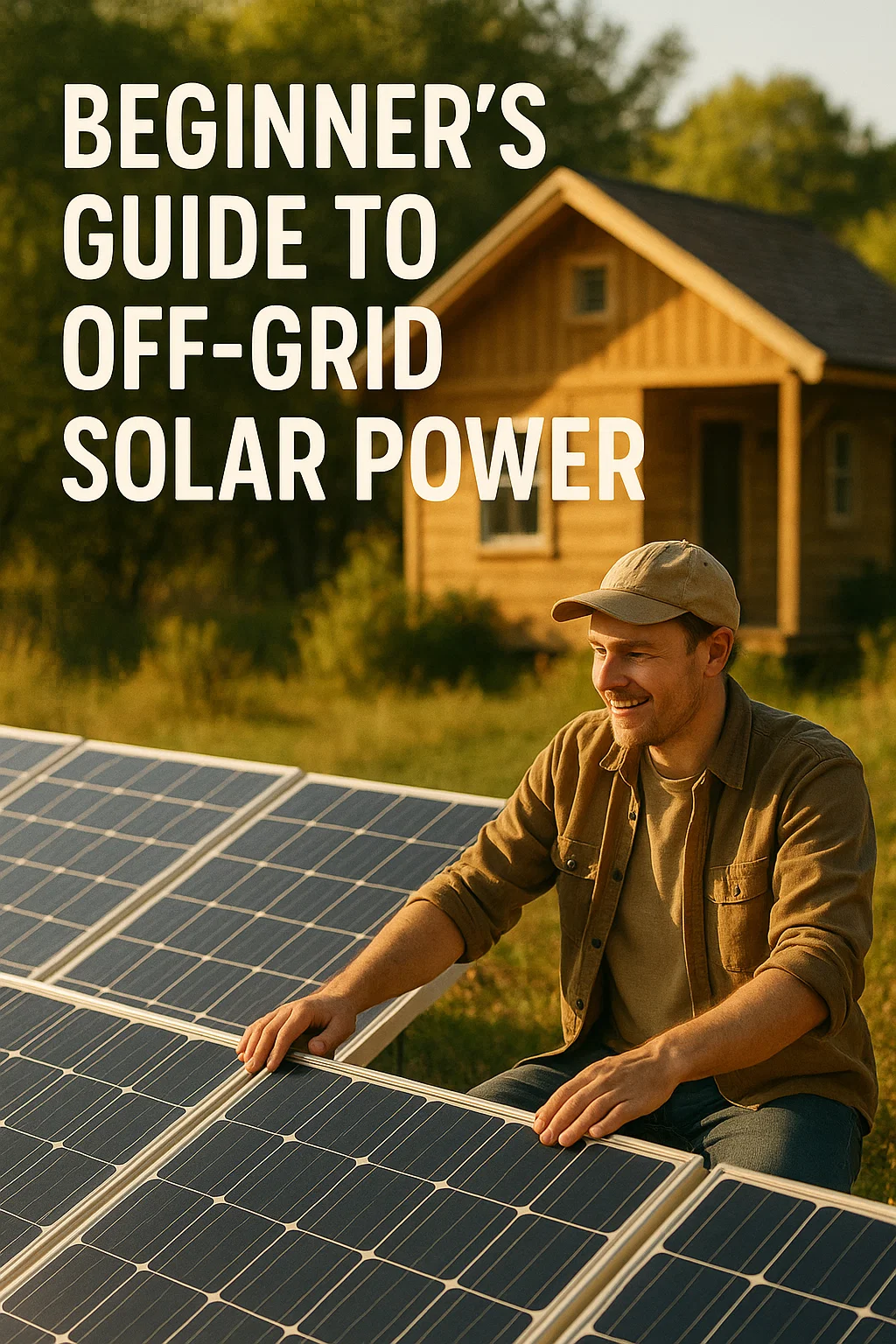 Ultimate beginner's guide to off-grid solar power for energy independence and patriot living