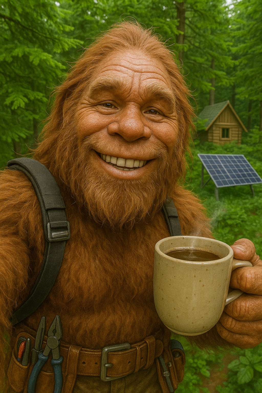 Wattson OffGridPowerHub mascot