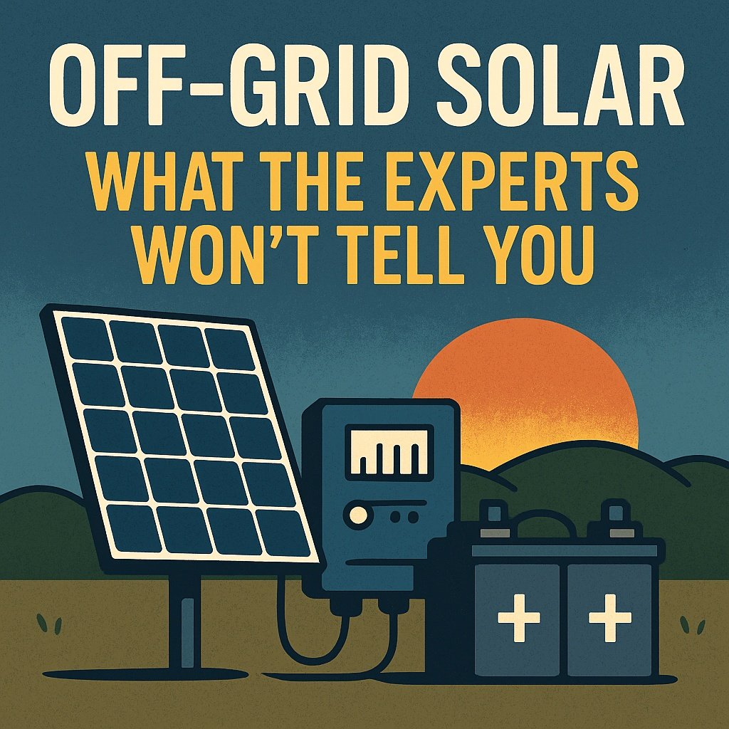 size solar system correctly with Wattson the off-grid sasquatch mascot explaining solar sizing with solar panels in background